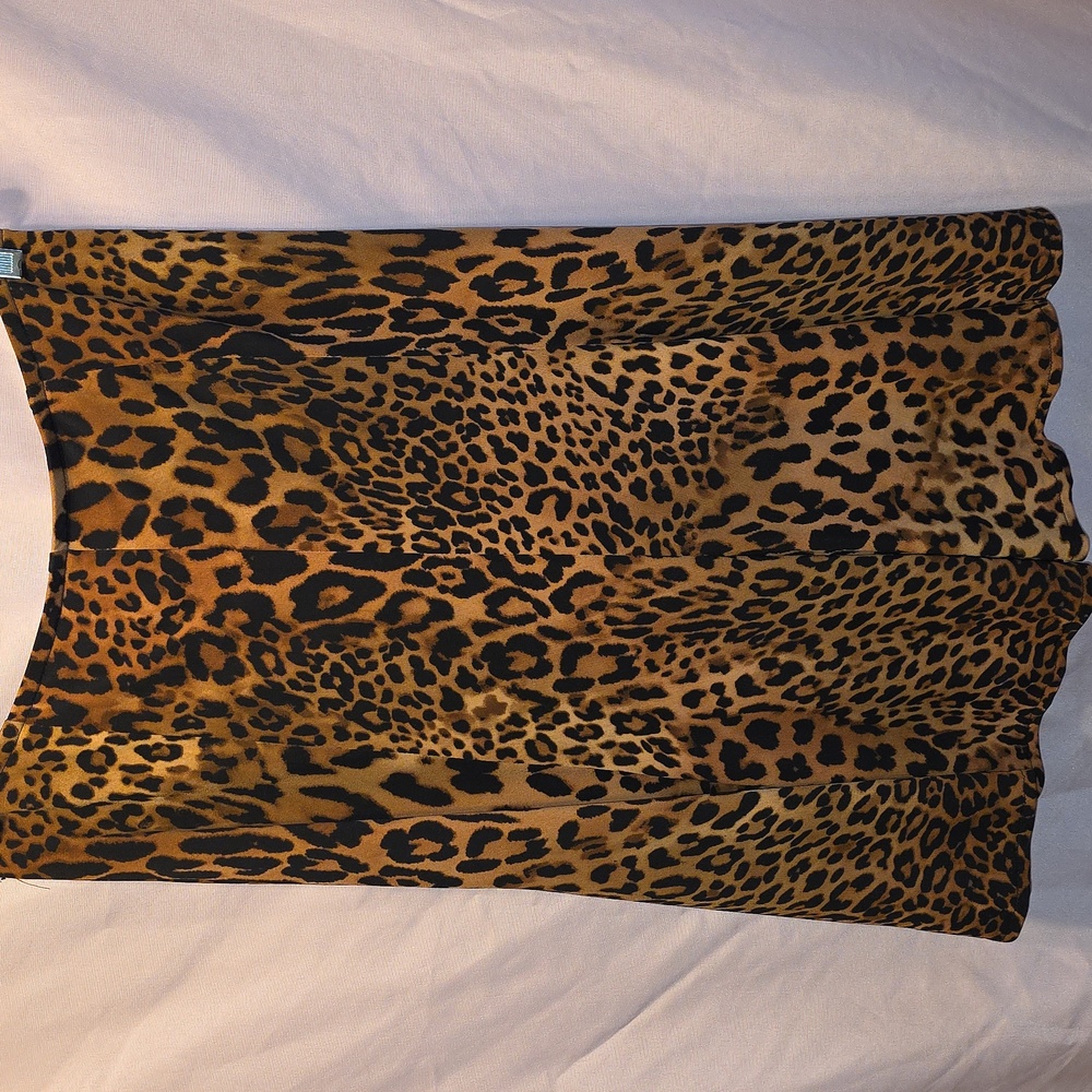Frank Lyman Design Elegant Animal Print Skirt Womens Size 10 (Candice #28)
